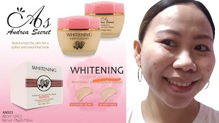 Natural Color Ng Andreas Secret Whitening Sheep Placenta Cream Review 😊 [upl. by Soelch659]