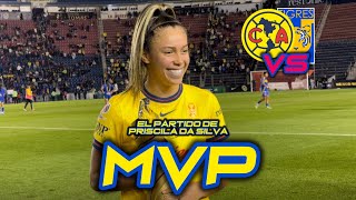 Priscila Da Silva la delantera del América Femenil que cambió el partido [upl. by Newkirk329]