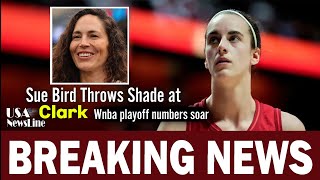 Sue Bird Throws Shade At Caitlin Clark As WNBA Playoff Numbers Soar [upl. by Arlette570]