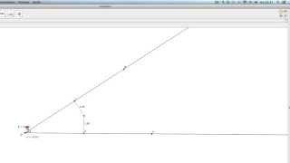 Geogebra la bisectriz como lugar geométrico [upl. by Elamaj]