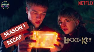 Locke amp Key Season 1 Recap in Hindi  Explained in Hindi  The Explanations Loop [upl. by Haiel734]