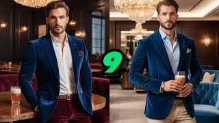 9 combinaciones con BLAZER AZUL MARINO con que camisa y pantalón combinar y te lo explico [upl. by Etnoled]