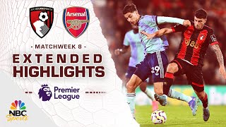 Bournemouth v Arsenal  PREMIER LEAGUE HIGHLIGHTS  10192024  NBC Sports [upl. by Cosenza90]