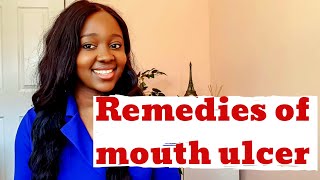 Canker sores  Causes of mouth ulcer  Remedies of mouth ulcer Canker sore tongue [upl. by Hamon]