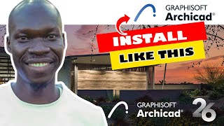 Step by Step Install ArchiCAD 26 Software Like a PRO  CRACK [upl. by Anilatac642]