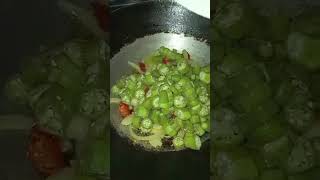 FRIED OKRA [upl. by Enaed]