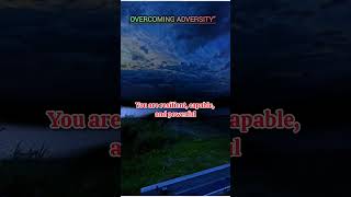 Overcoming Adversity  Motivational quote  Success Life motivation quotes shorts [upl. by Yaf]