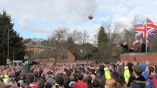 Ashbourne Shrovetide Football 2015 Tuesday 17th February  Part 1 [upl. by Stanley174]