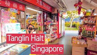 4K 🇸🇬 Singapore Walking Tour at Tanglin Halt walking down memory lane  Singapore 2021 [upl. by Thilde]