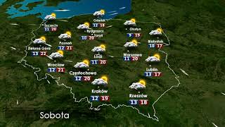 Prognoza pogody na weekend 15  16 września 2018 r [upl. by Hyams]