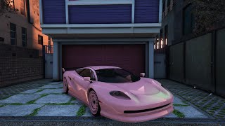 Ocelot Penetrator Customization GTA Online Jaguar XJ220 [upl. by Tybie32]