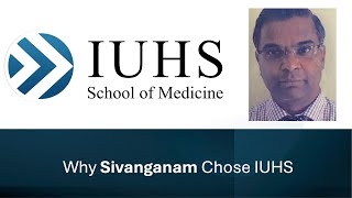 Mature Student Sivanganam Chose IUHS for his Medical Degree [upl. by Laohcin848]