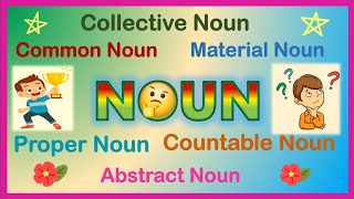 NOUN Noun and its typeenglishgrammar englishlearning Parts of speech for kids learn easily [upl. by Alyssa265]