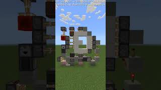 3×3 Piston Door  Full Video In My Youtube minecraft [upl. by Eartnoed]