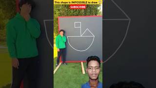 This shape is IMPOSSIBLE to draw challenge funny comedy games dollar shape shorts viral [upl. by Aihsemak]