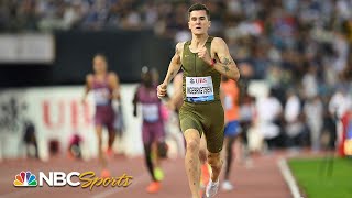 Revenge Jakob Ingebrigtsen get the best of Cole Hocker in 1500m Olympic rematch  NBC Sports [upl. by Silyhp318]