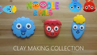 Noodle amp Pals clay cracking making collection 2 국수와 친구들 누들 클레이로 만들기 모음 2 [upl. by Adnoma385]