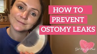 OSTOMY LEAK PREVENTION  HOW TO AVOID BAG LEAKS WITH AN ILEOSTOMY OR COLOSTOMY  FLANGE EXTENDER [upl. by Yot]