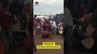 Indigenous Igbo Masquerade from Nnewi Odogwu not burna boy [upl. by Ahsiyk]