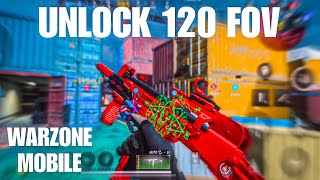 UNLOCK 120 FOV IN IOS  WARZONE MOBILE [upl. by Ddahc]