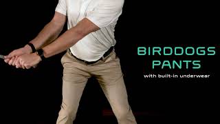 Plugged In Golf Reviews Birddogs Pants [upl. by Trovillion729]