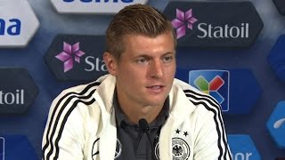 Kroos garantiert WMQuali quotWir werden in Russland dabei seinquot [upl. by Phia]