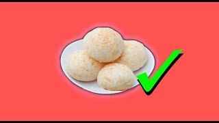 Como fazer pão de queijo low carb com farinha de coco Receita completa [upl. by Sandie]