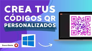 Cómo CREAR CÓDIGOS QR personalizados  ✨Con logo y colores📱 [upl. by Ylesara]