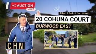 Live Auction  20 Cohuna Court Burwood East [upl. by Maisie]