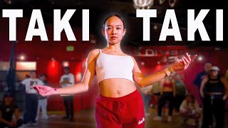 TAKI TAKI  Selena Gomez DJ Snake Ozuna  Matt Steffanina ft Nicole Laeno amp Chachi [upl. by Odrahcir]