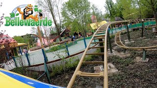 4K  New for 2024 Brazilian Buggies Roller Coaster POV  Bellewaerde Park [upl. by Tildy971]