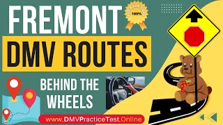 DMV Fremont Driving Test Route  Actual Route for the Driving test 2024 [upl. by Editha]