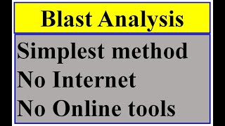 Blast analysis in Unpublished or Published Genome [upl. by Hsemar111]