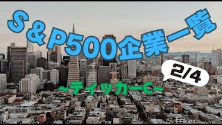 【ゆっくり解説】SampP500企業を見る【ティッカーC】【24】 [upl. by Irrot]