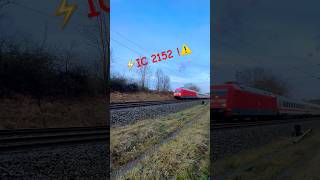 Intercity 2152 nach Düsseldorf ⚠️train trainspotting intercity shorts [upl. by Adias19]