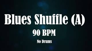 Chicago Blues Shuffle Backing Track for Drummers  Guitar Solo NO DRUMS [upl. by Ahsiuq]