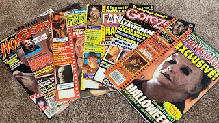 Michael myers Vintage magazine Posters Gorezone exclusive HorrorFan Fangoria Rare [upl. by Nirrat]