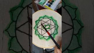 Anahata chakra embroidery anahata chakracorazon hechoamano bordado music [upl. by Zellner855]