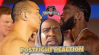 DEONTAY WILDER VS ZHILEI ZHANG REACTION [upl. by Handbook]