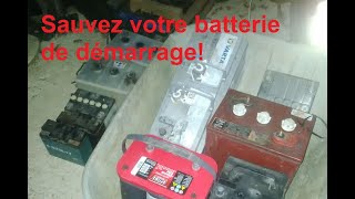 Sauvez votre batterie de démarrage [upl. by Shelden]