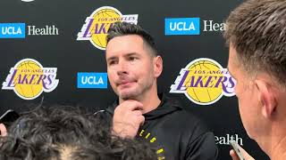 JJ Redick previews the Lakers offense [upl. by Miun]