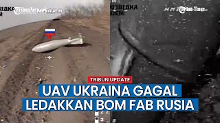 Niat Ledakkan Bom FAB Rusia Drone Militer Ukraina Malah Terpental [upl. by Corley]