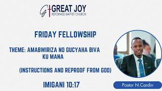 Amabwiriza no gucyaha biva ku mana Instruction and reproof from God IMIGANI 1017 [upl. by Ephram271]