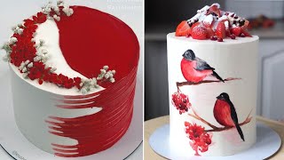 Easy Cake Decorating Tutorials Like A Pro  So Yummy Cake  Fancy Cake Design Ideas [upl. by Photina]