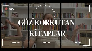 GÖZ KORKUTAN KİTAPLAR  TABULARI YIKALIM  çekiliş [upl. by Buote]