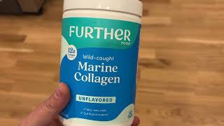 Further Food Unflavored Marine Collagen Peptides Powder  Product Review [upl. by Tuttle]