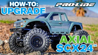 ProLine HOWTO Upgrade Axial® SCX24™ [upl. by Ardnad357]