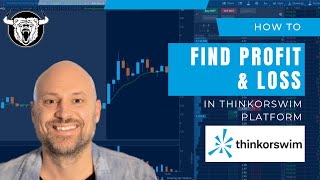 How to Find ThinkorSwim Profit amp Loss for Options in Monitor Tab [upl. by Bortz]