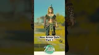 New Armor Sets for Link in Zelda Tears of the Kingdom Pt1  Which One do YOU LIKE the MOST 🤔 [upl. by Ecnaralc]