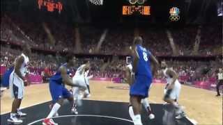 Anthony Davis sick blocksteal 2012 Olympics [upl. by Yevette]